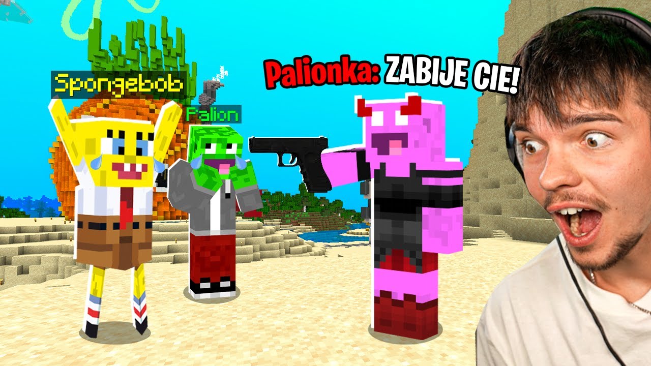 PIERWSZE SPOTKANIE PALIONKI ze SPONGEBOBEM ZAKOŃCZYŁA SIĘ TRAGICZNIE...