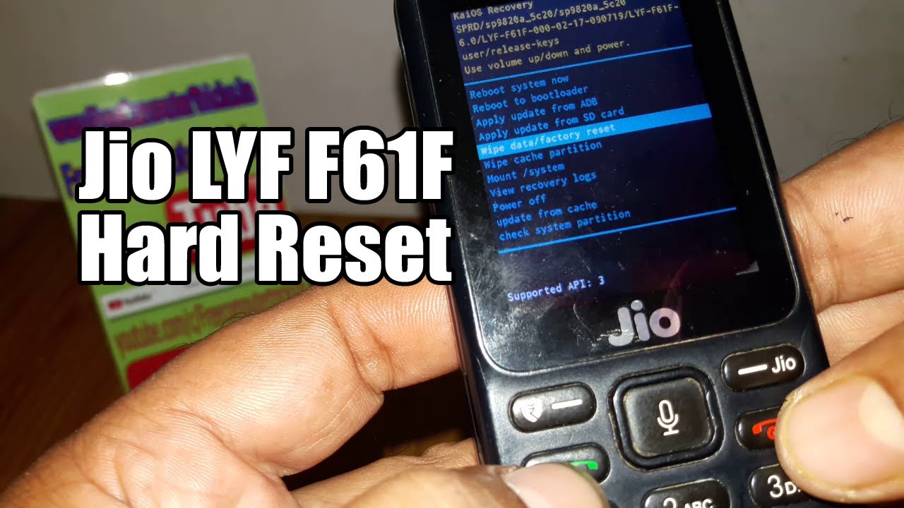 Jio LYF F61F Hard Reset | Jio Phone Kaise Hard Reset Kare?