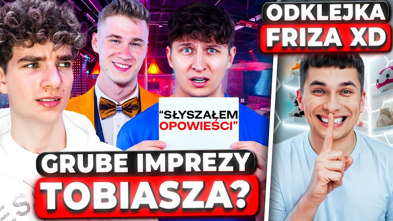CZAJNIK O &bdquo;SZALONYCH&rdquo; IMPREZACH TOBIASZA? (ODKLEJKA FRIZA, ENZZI, JAWOR, ANARCHIA)