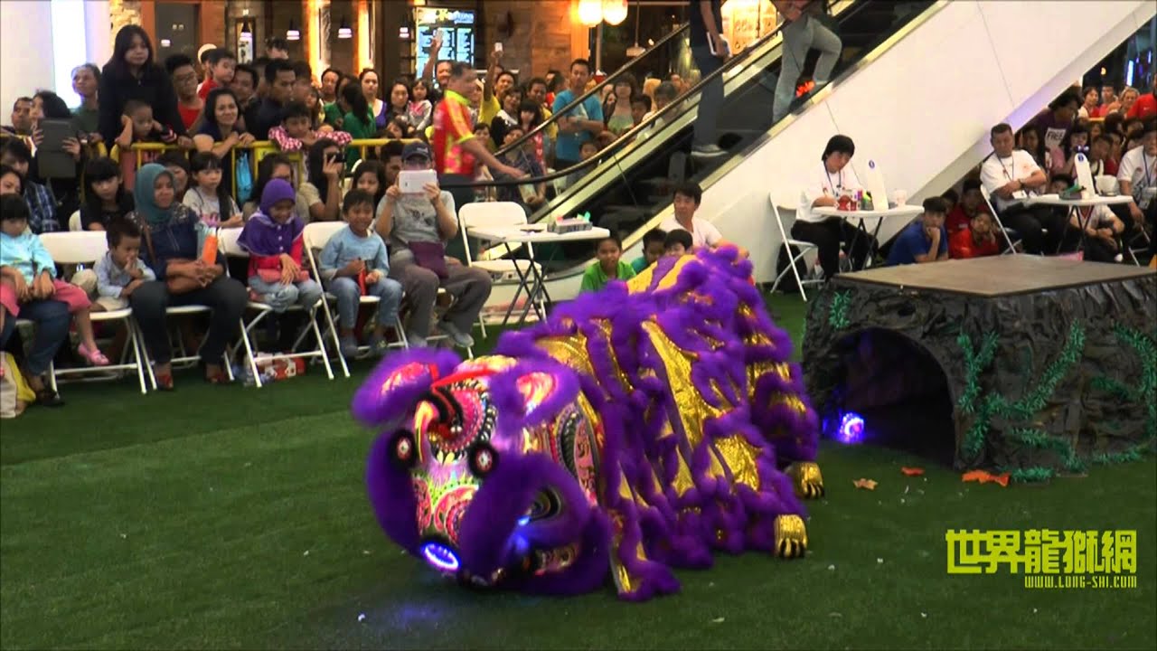 印尼孔子庙龙狮团