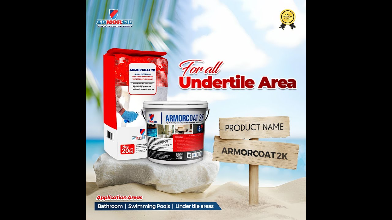 ARMORCOAT 2K APPLICATION VIDEO | UNDERTILE COATING