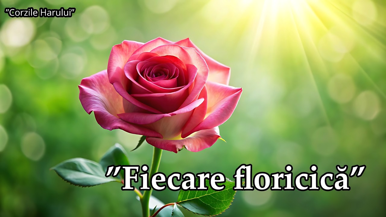 ”Fiecare floricică” cântare creștină 2026