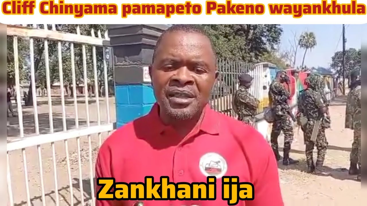 Nkhani zija finally Cliff Chinyama waziyankhulano 