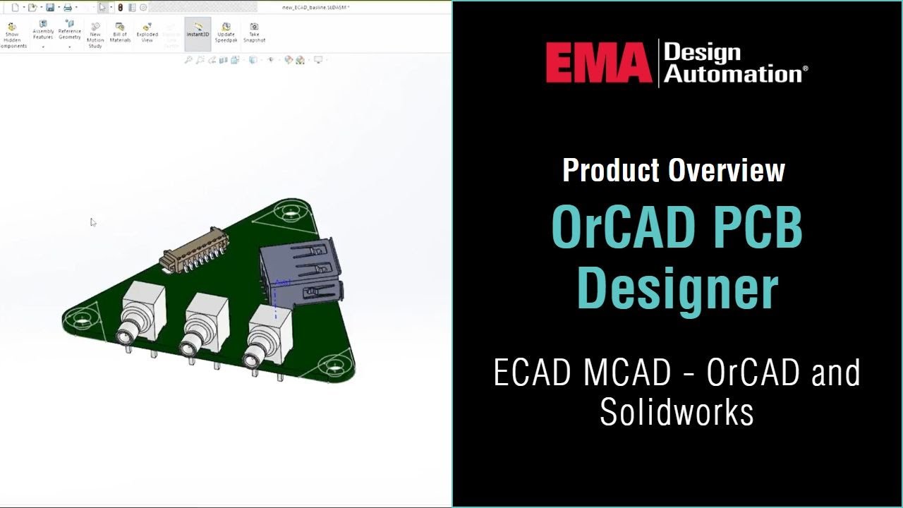 ECAD MCAD - OrCAD and Solidworks