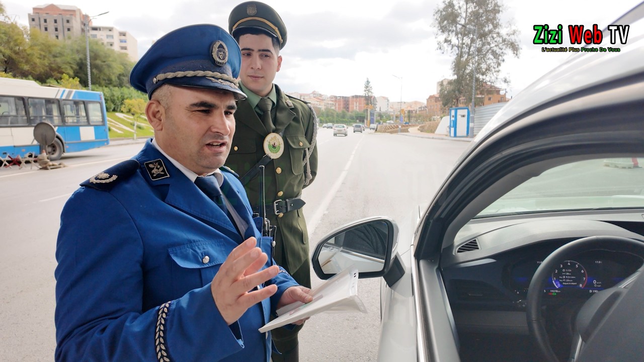La Police Et La Gendarmerie De Tizi-Ouzou Sensibilisent Sur La sécurité Routière Pendant Le Ramadan