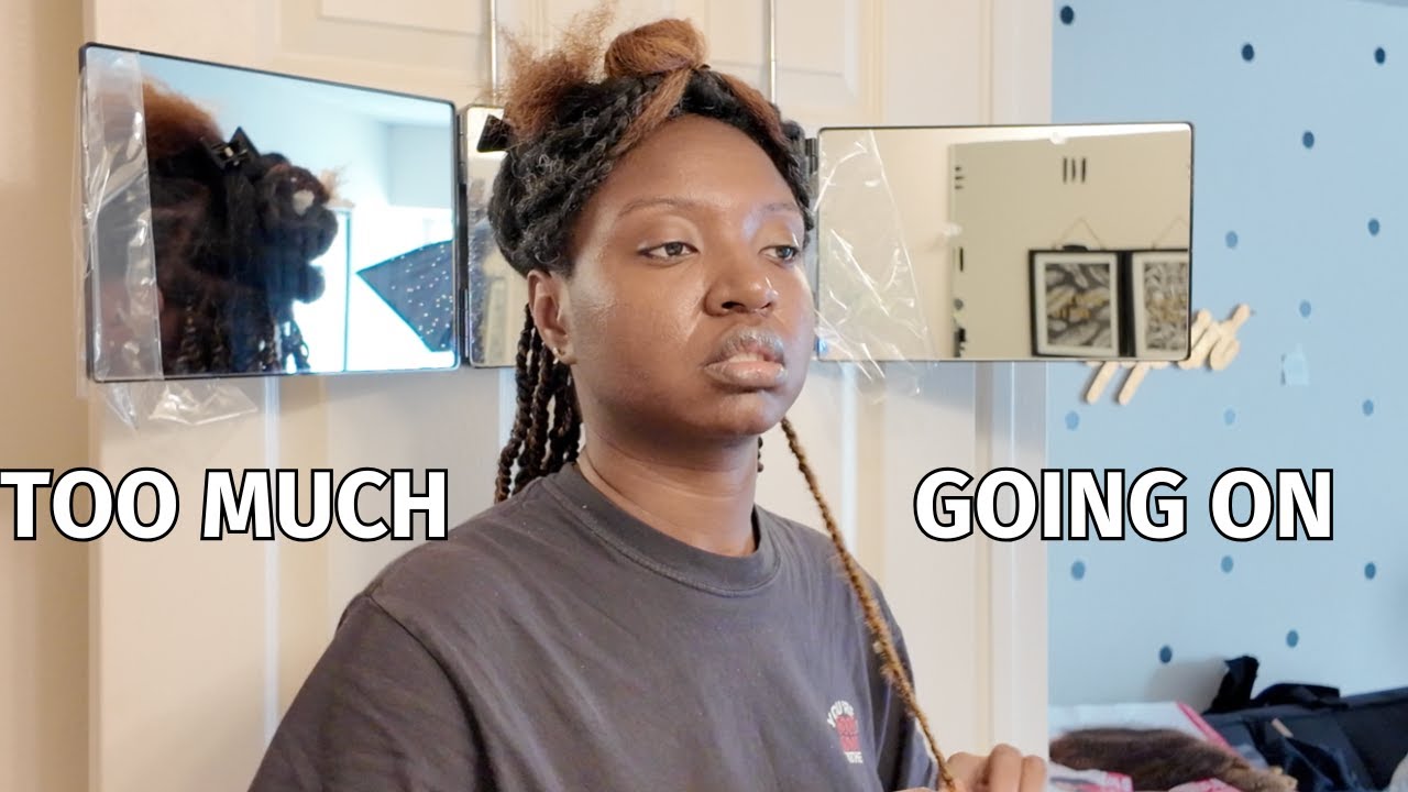 Mini Twists Extensions BTS | Natural Hair