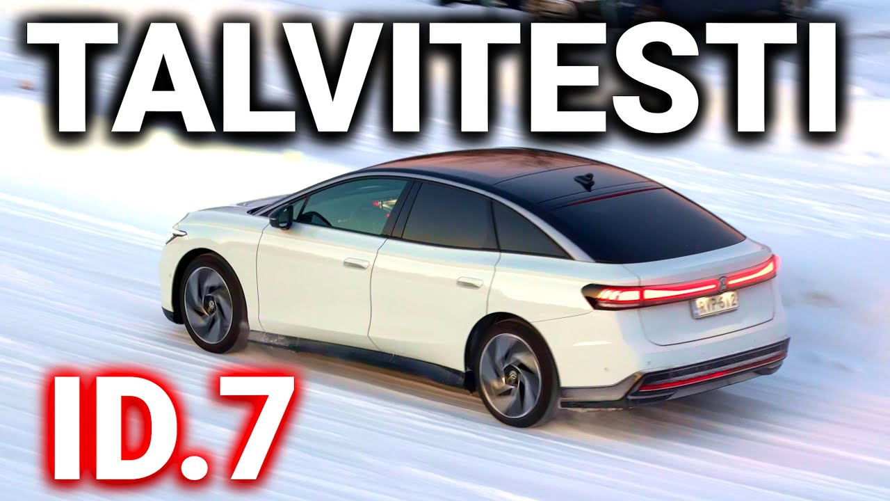 462. VW ID.7 talvitestissä
