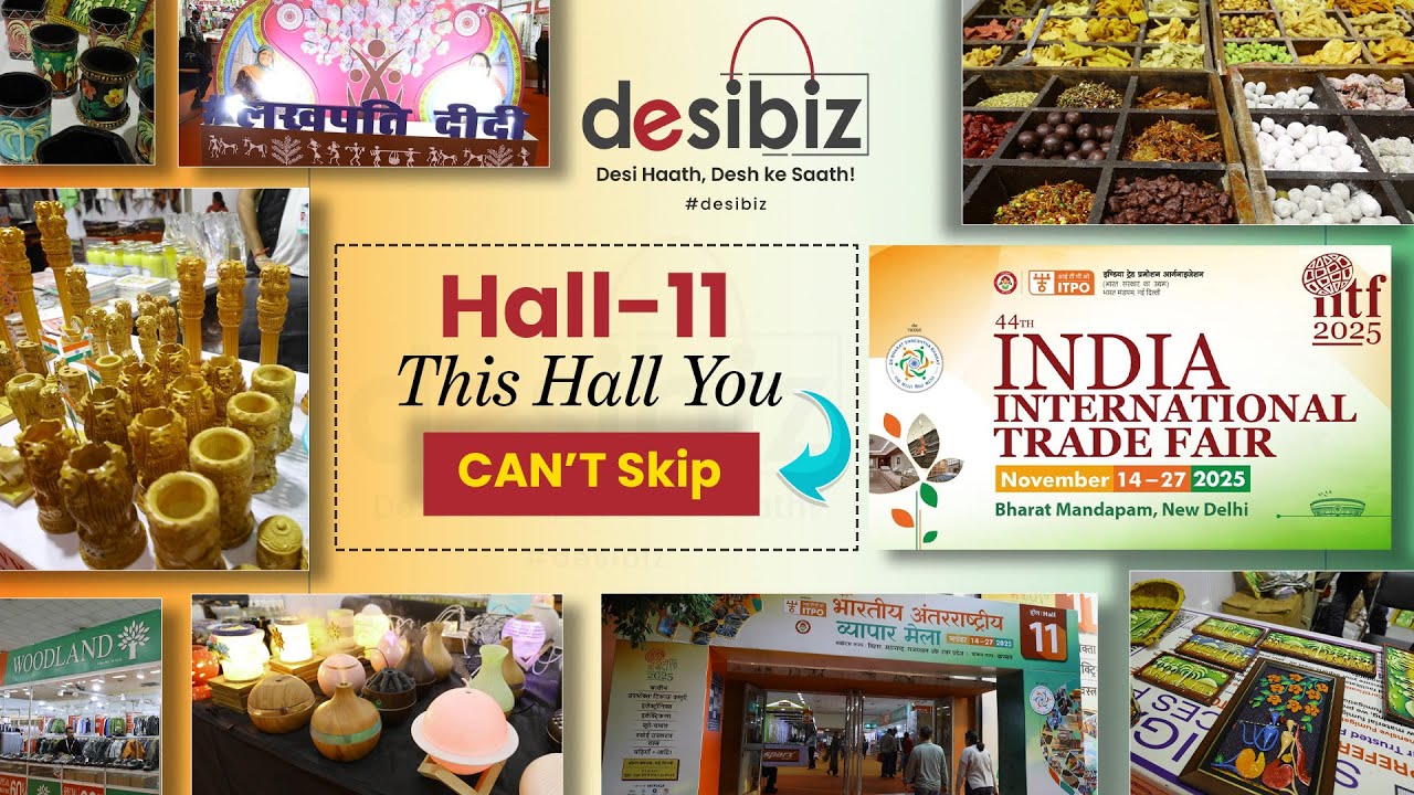 Trade Fair Delhi 2025 Day 1: Inside Hall H-11 – Best Products & Business Highlights.