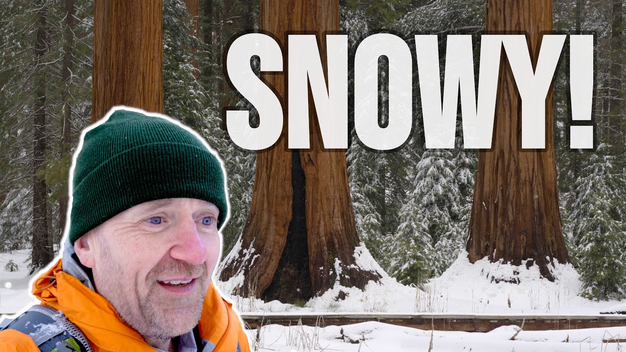 Sequoia National Park is Spectacular in the Snow...in April?!