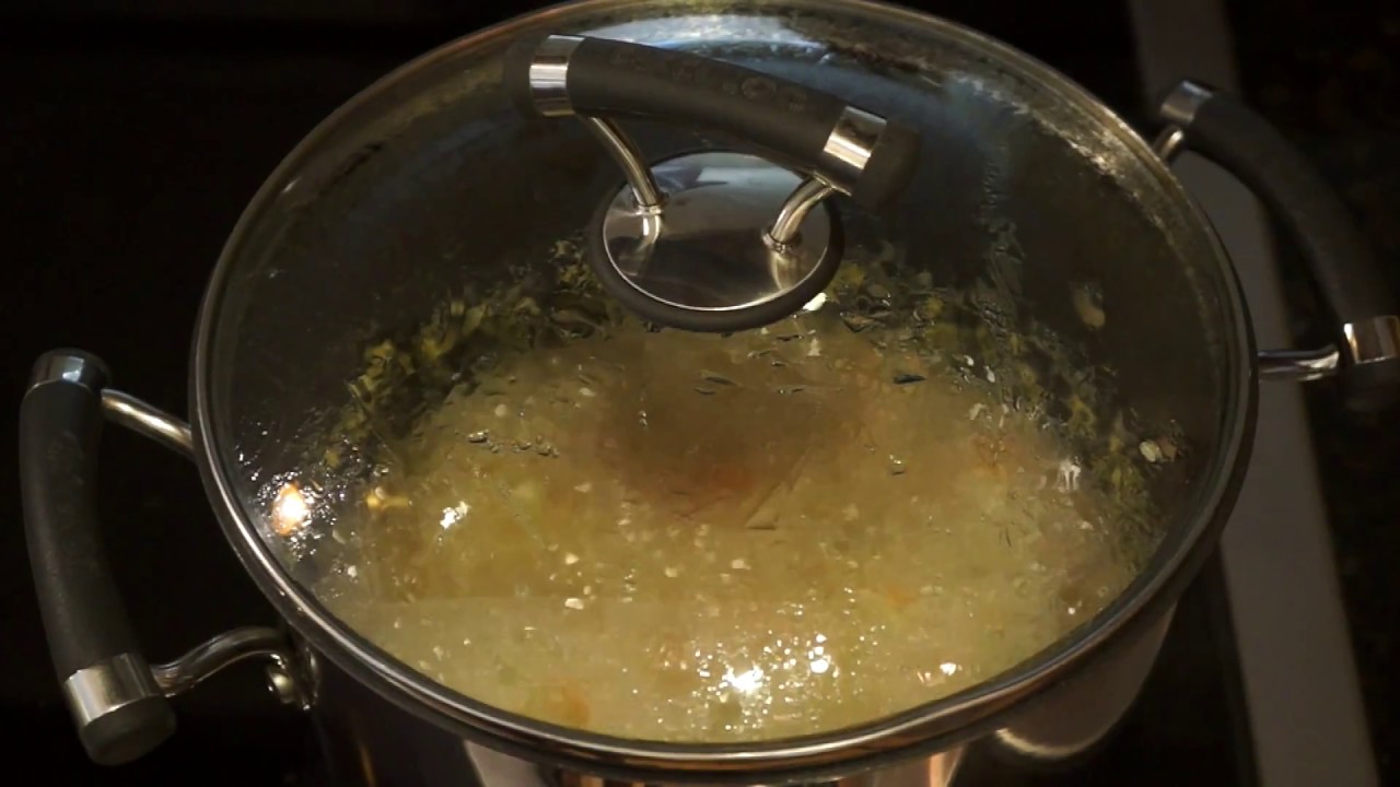 Garlic Soup Step by Step Chef