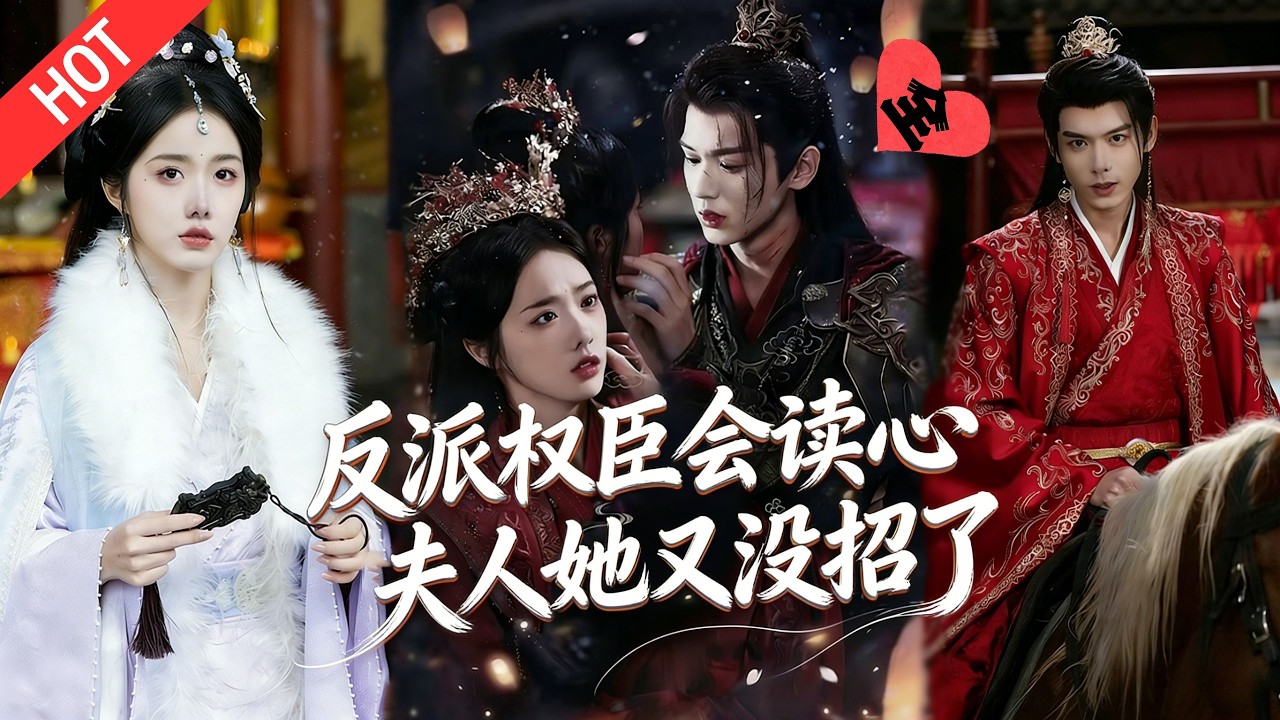 [MULTI SUB | FULL]读心权臣×戏精夫人，穿成炮灰女主，绑定舔狗系统，谁知男主自带读心术，一边偷剧透改命，一边陪她演戏#MiniDrama #短剧  #古装 #爱情