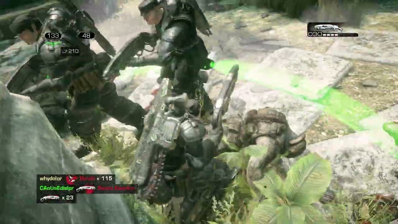 84 KILLS REY DE LA COLINA GEARS OF WAR RELOADED