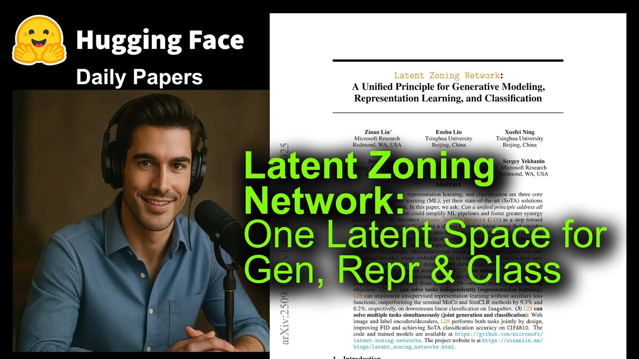 Latent Zoning Network: One Latent Space for Gen, Repr & Class