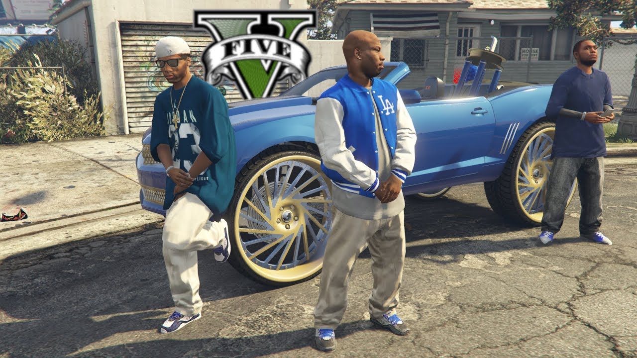MadDog The Crip! GTA 5 Real Life gang Mod Day 1
