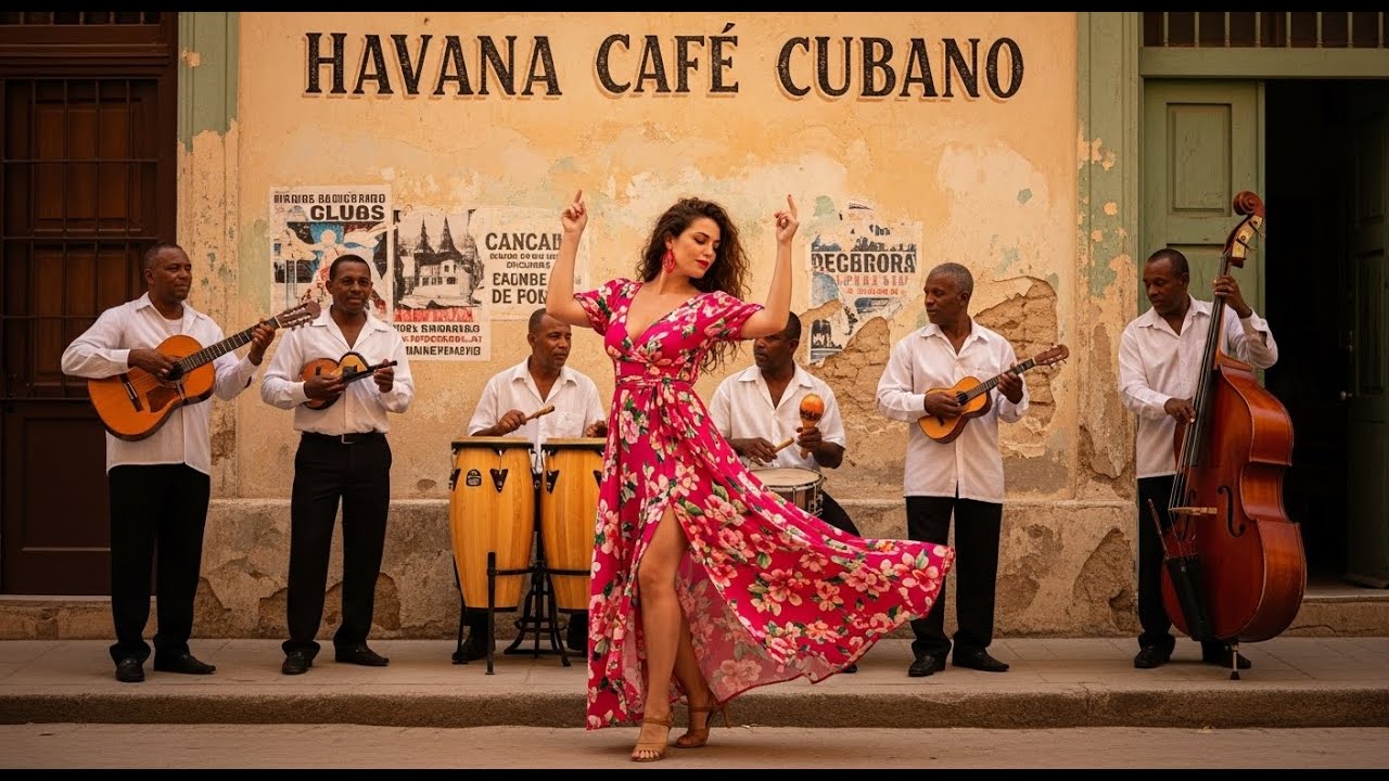 Café Cubano Music ☕: Cuban Café Serenades & Relaxed Jazz Rhythms • mix55