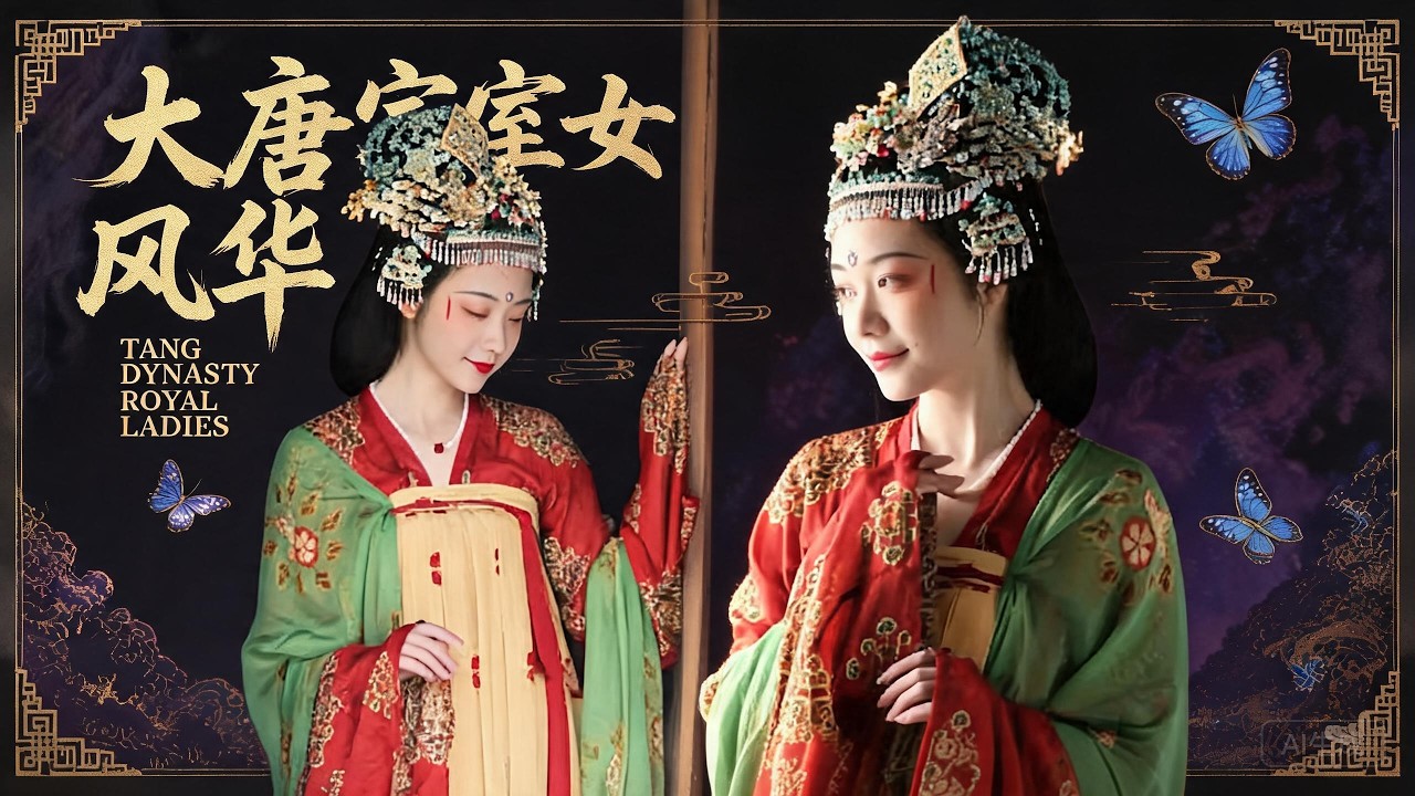 我用8个泡面盒制作头饰 复刻大唐宗室女李倕的风华【雁鸿】| 雁鸿Aimee