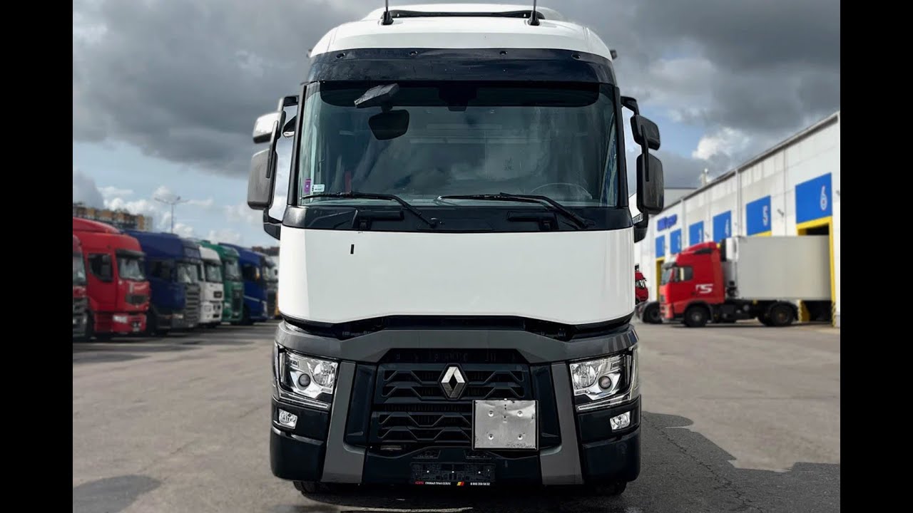 Renault T заслонка на выхлопе