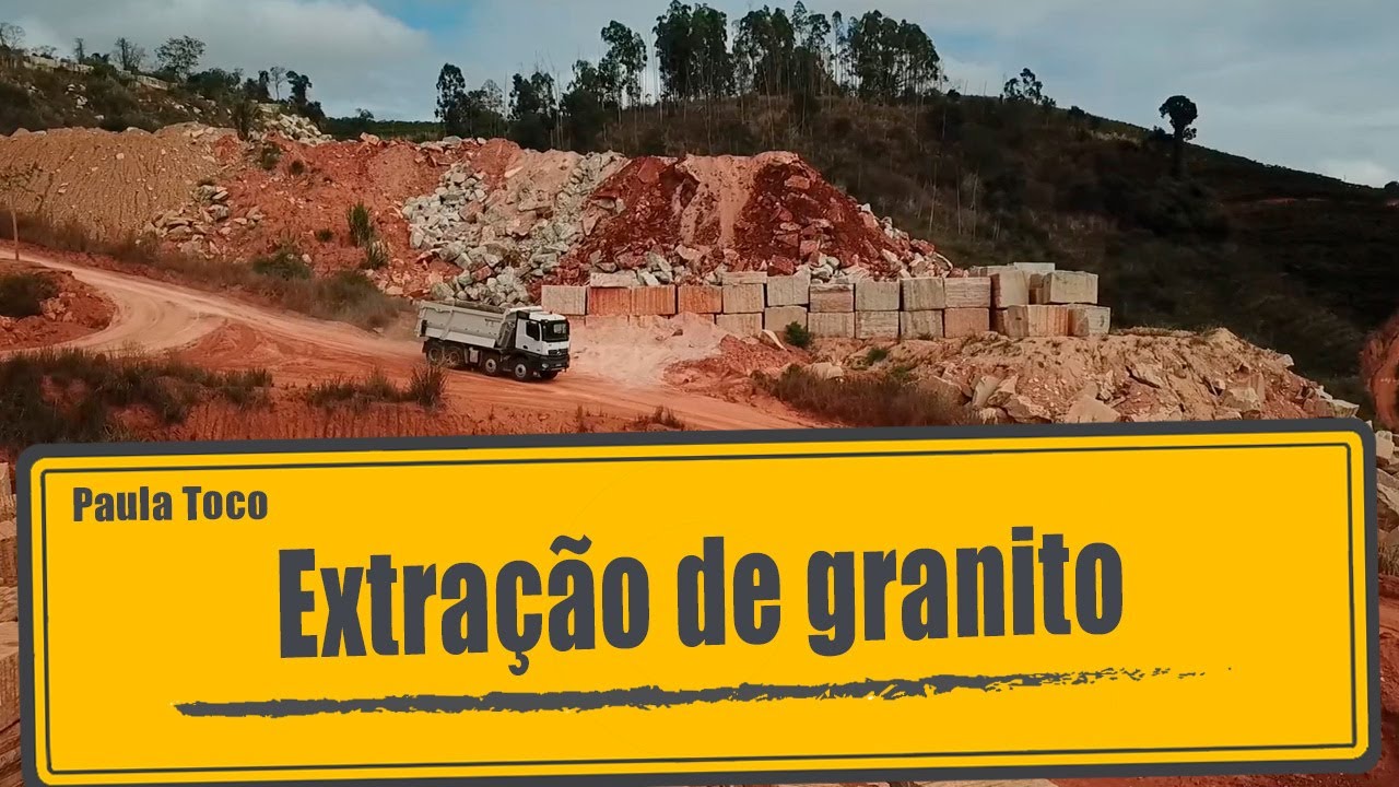 Extração de granito