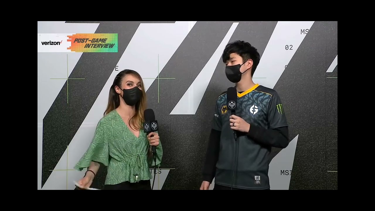 EG JOJOPYUM INTERVIEW AFTER LOSS AGAINST T1 ,MSI 2022, DAY 3, RUMBLE STAGE, LEAGUE OF LEGENDS