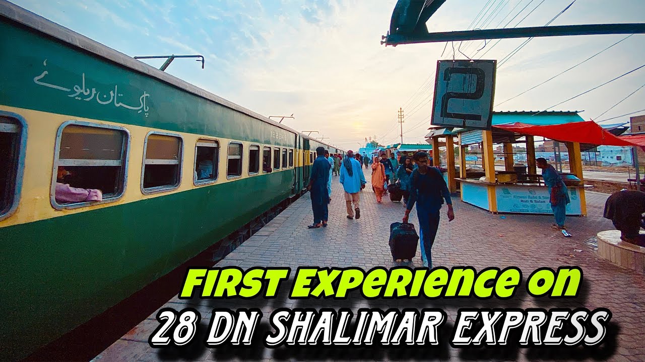 First And Best Travel Experience 😍| on Shalimar Express | Rohri to Karachi