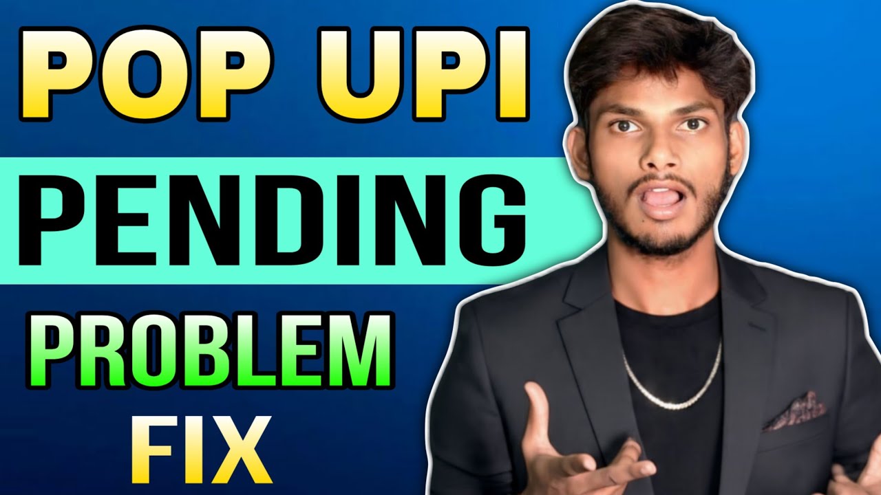  💰 Pop UPI Payment Pending Problem 😟 | Pop UPI Pending Payment Fix 🔧 | Pending Kaise Sahi Kare