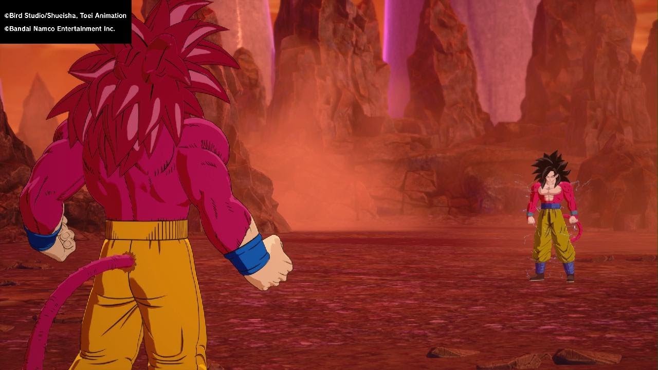 DRAGON BALL: Sparking! ZERO Ssj4 goku daima vs Ssj4 goku