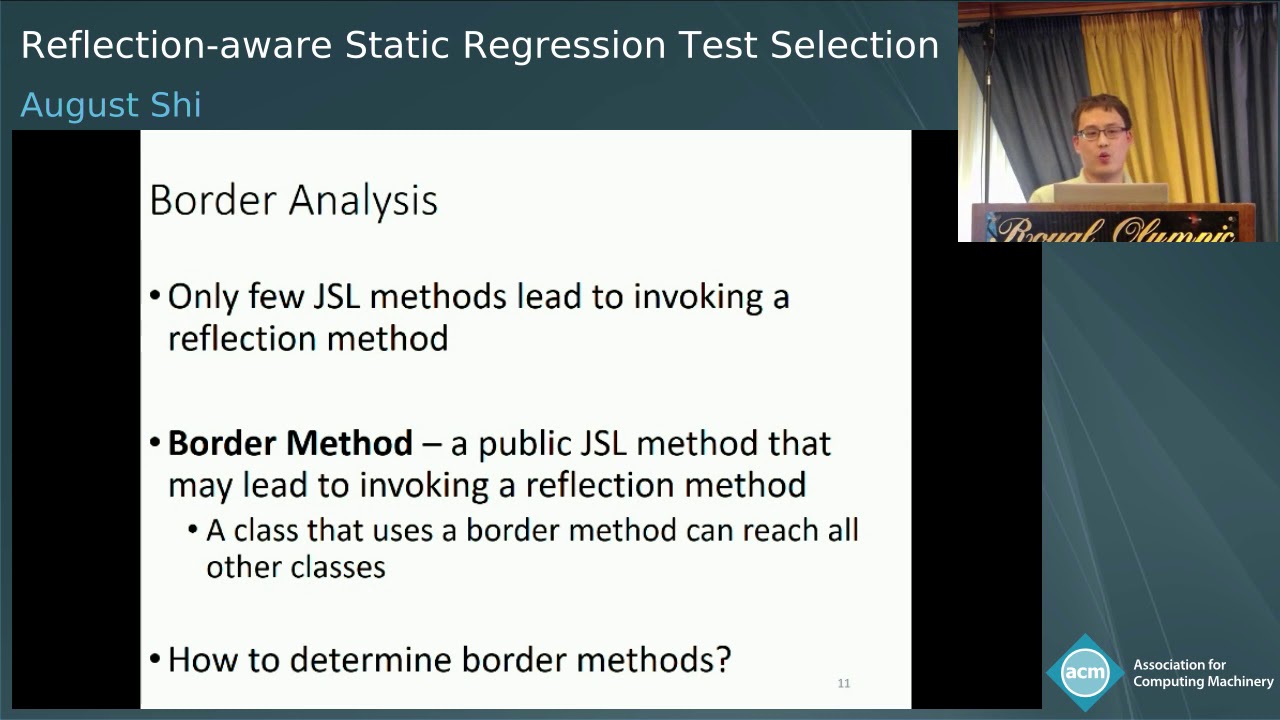 Reflection-Aware Static Regression Test Selection