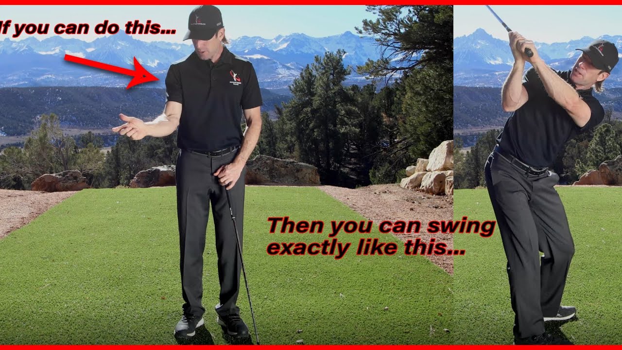 Simplify Your Golf Backswing With Shallow Arms | Effortless Pure Golf Shots