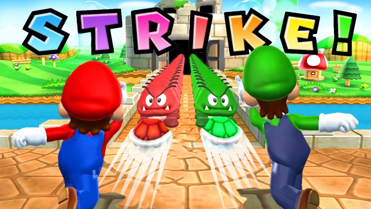 Mario Party 9 - All Mario vs Luigi Minigames