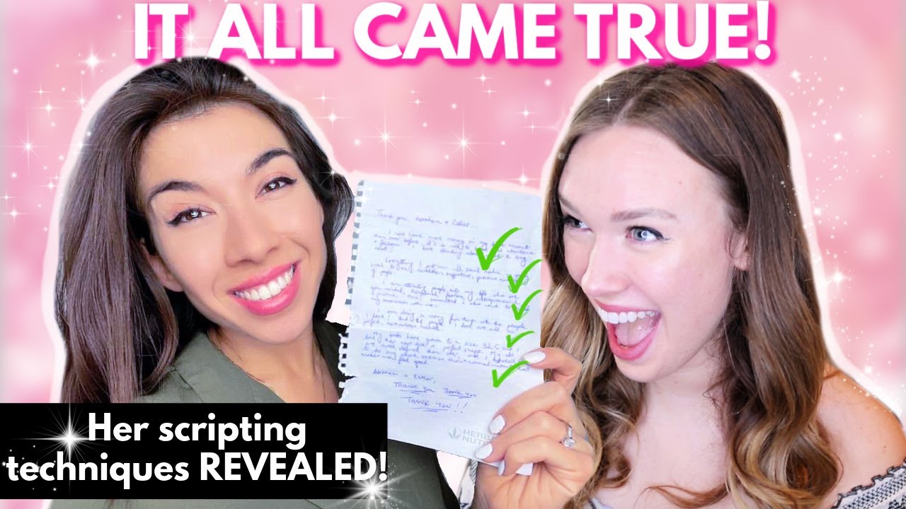EVERYTHING She Wrote Down Came TRUE | Scripting Success stories - LifeByLucie  Manifestation is REAL