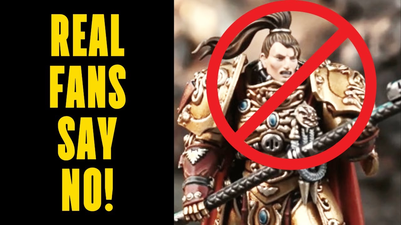 Real Fans REJECT The Female Custodes In Warhammer 40K!
