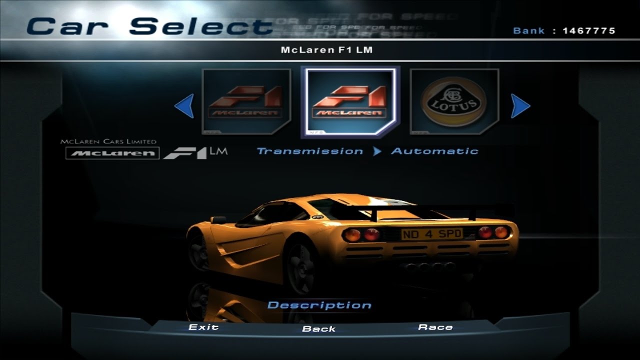 NFS: Hot Pursuit 2 - (Final Hot Pursuit) Race #33 - McLaren F1 LM Delivery (PC)