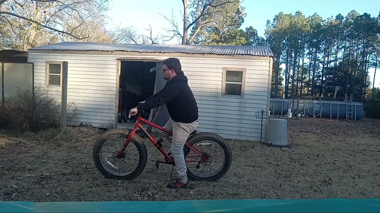 Review and demo of the mongoose hitch fat bike orientational tour.