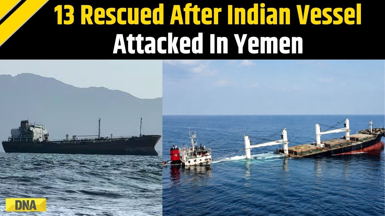 West Asia War: 14 Sailors Rescued After Indian-Flagged Vessel Sinks In Red Sea Attack | Yemen Coast