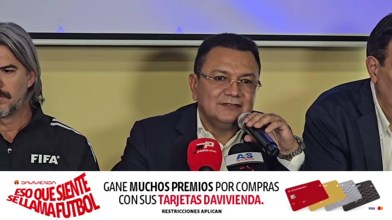 Jorge Herrera, presidente de la Liga Nacional anuncia la llegada del FVS al fútbol hondureño