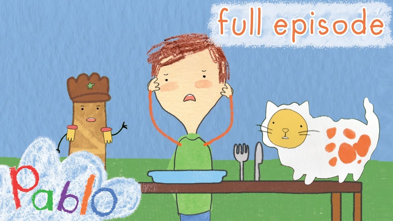 Pablo - When Foods Collide 🍳🍽️ | Full Episode |  Cartoons for Kids 👦🧒
