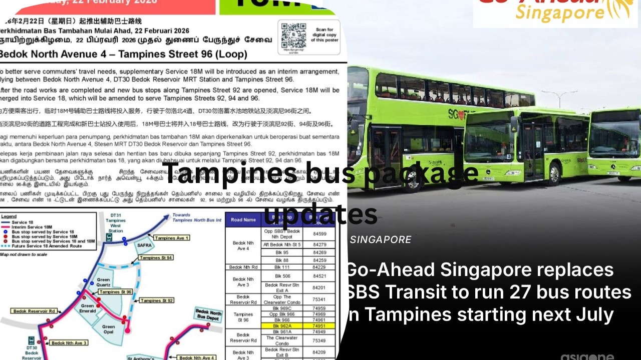 New Service 18M & Go-Ahead Singapore Takeover Explained!