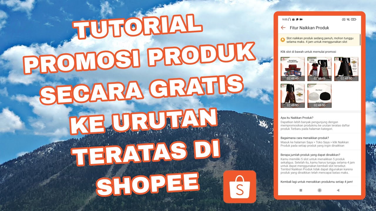 Tutorial Promosi Produk Ke Urutan Teratas di Kategori Shopee #bisnis #shopee #bisnisonline