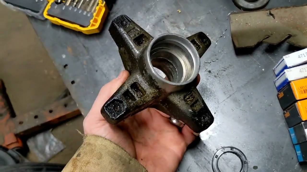 Spindle Bearing Replacement for Cub Cadet LT 1024 with 50
