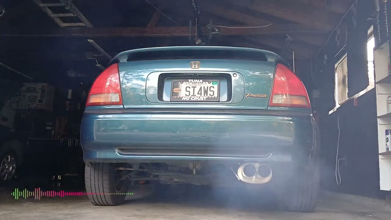 Magnaflow 14815 Exhaust Muffler Sound Clip - 1993 H23 Prelude 4WS
