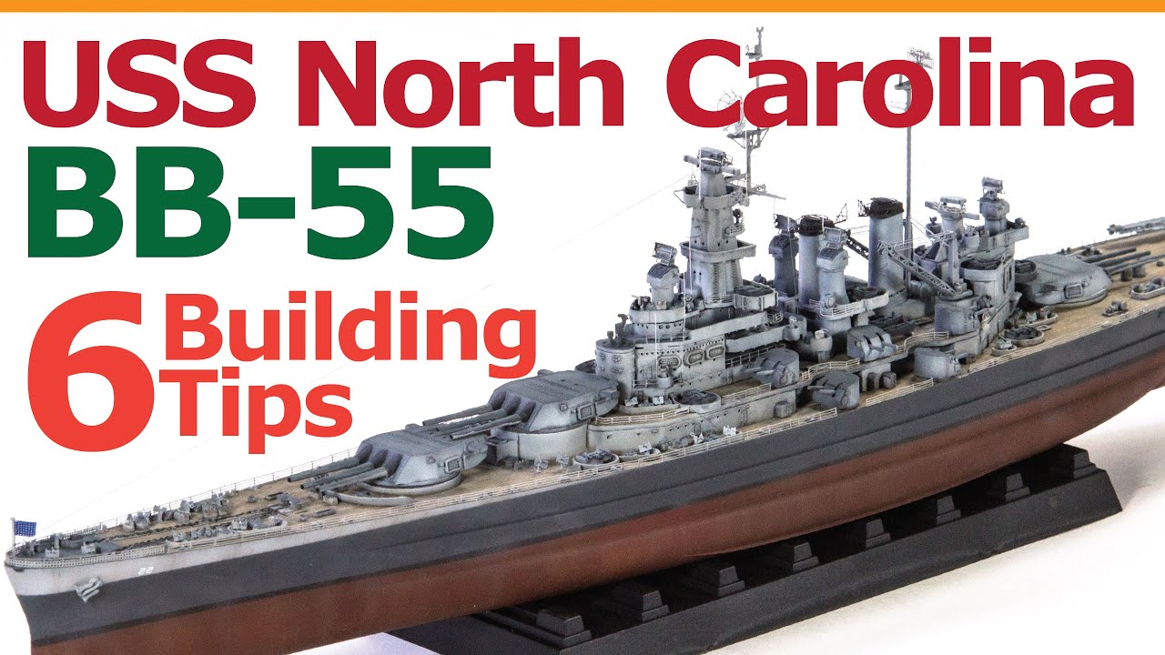Строительство линкора USS North Carolina