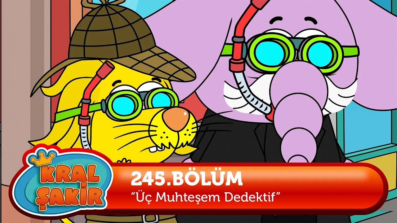 @KralSakirResmi 245. Bölüm - Üç Muhteşem Dedektif
