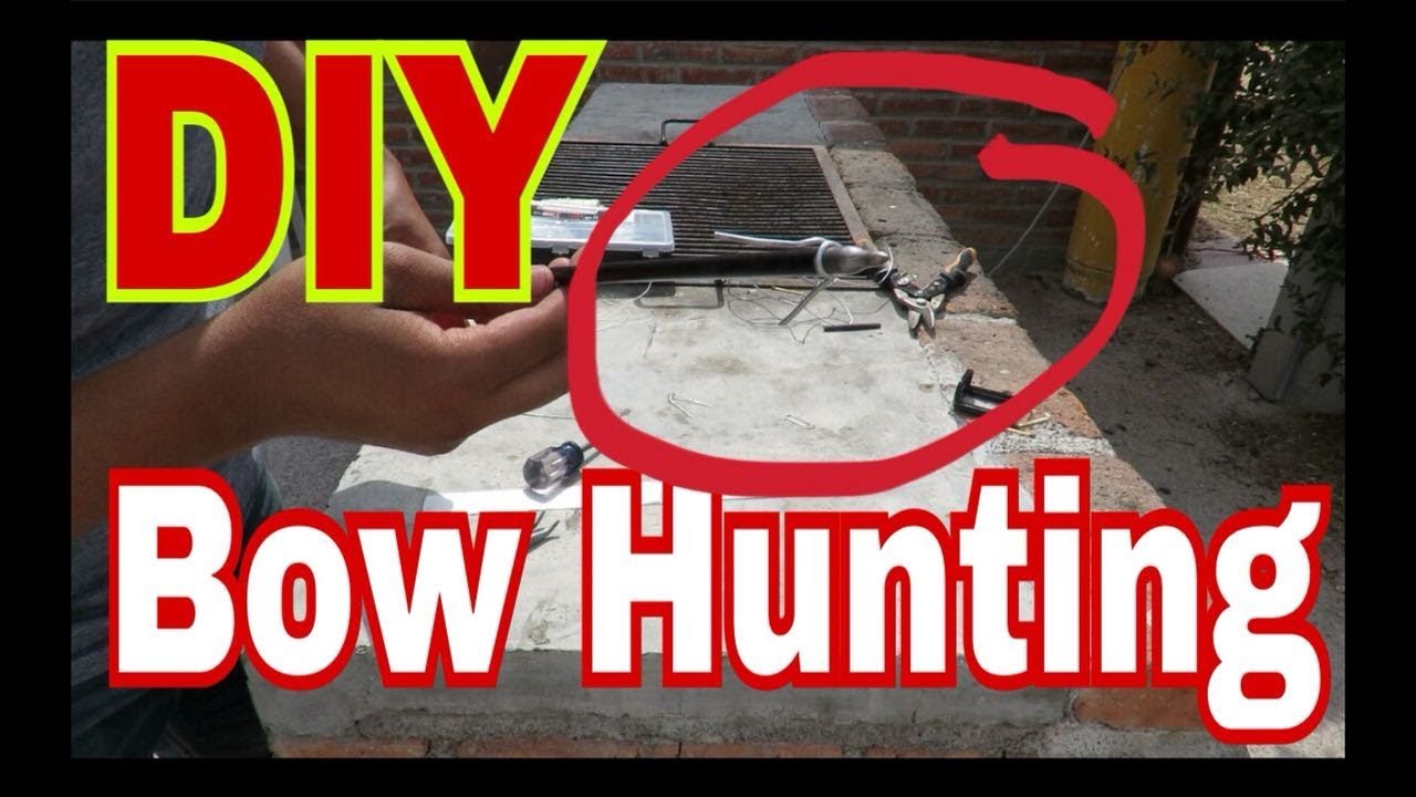 DIY How to make a Bowfishing arrow/Arrow and Arrow head.
