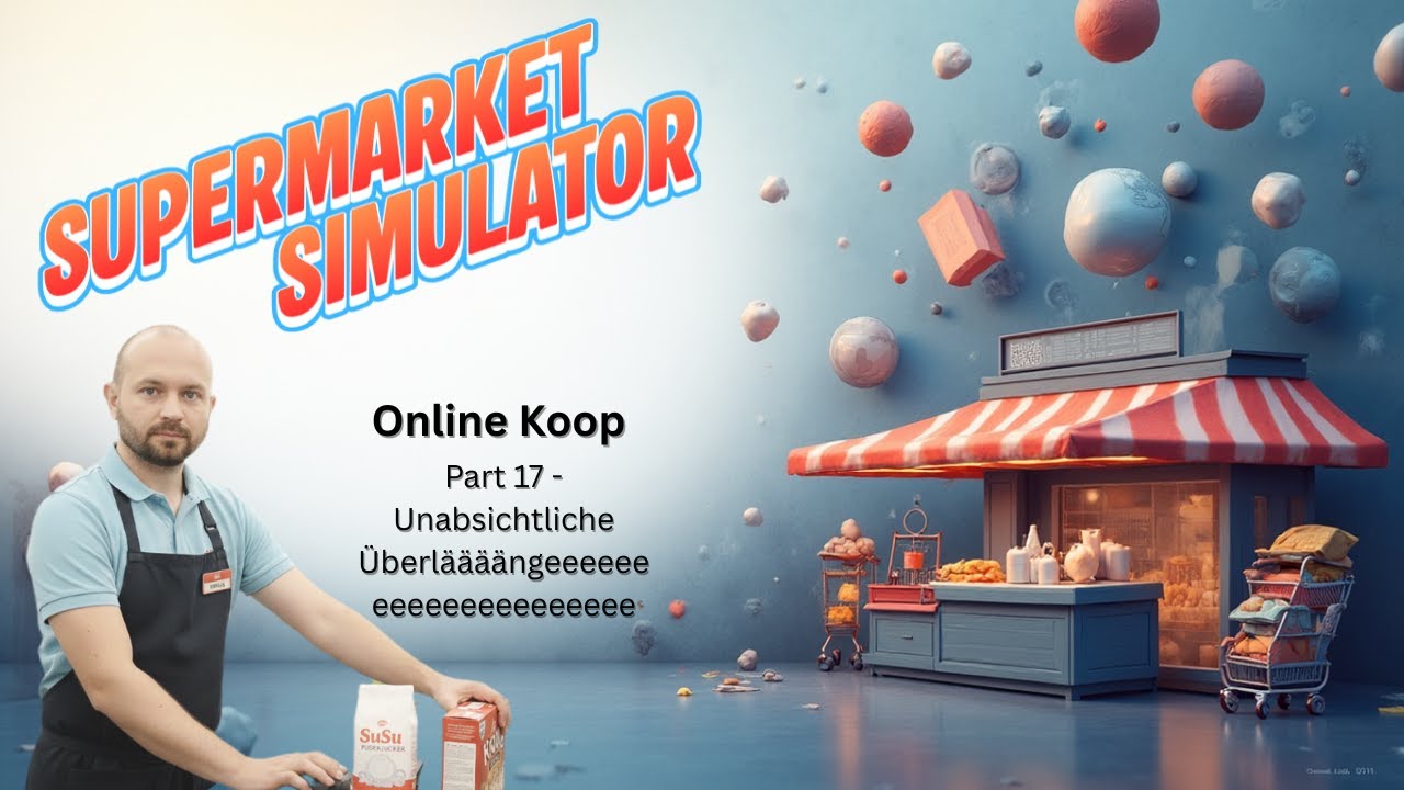 Supermarkt Simulator - Online Koop - Part 17 - Unabsichtliche Überläääängeeeeeeeeeeeeeeeeeeeee