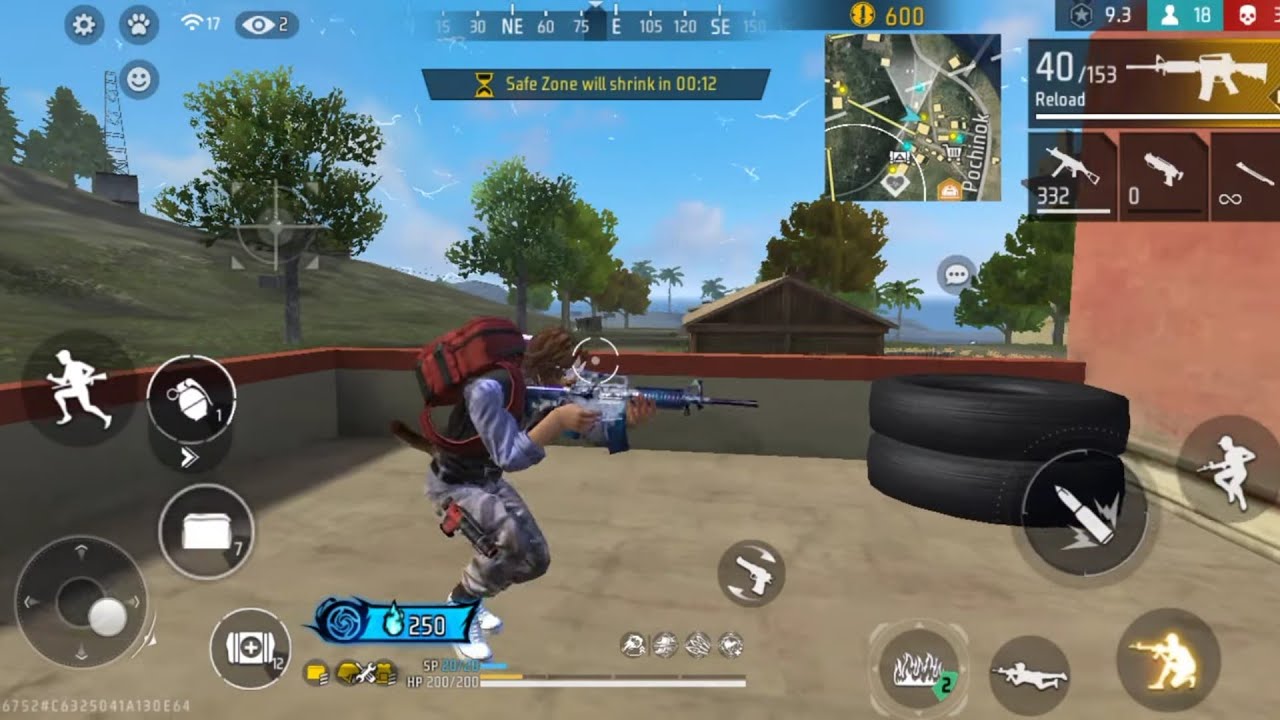 Day-71🪂🪂 HEADSHOT FREE FIRE BR RANK FULL GAMEPLAY 🎯 HOW TO PLAY FREE FIRE 🔥 NOOB TO PRO 😎