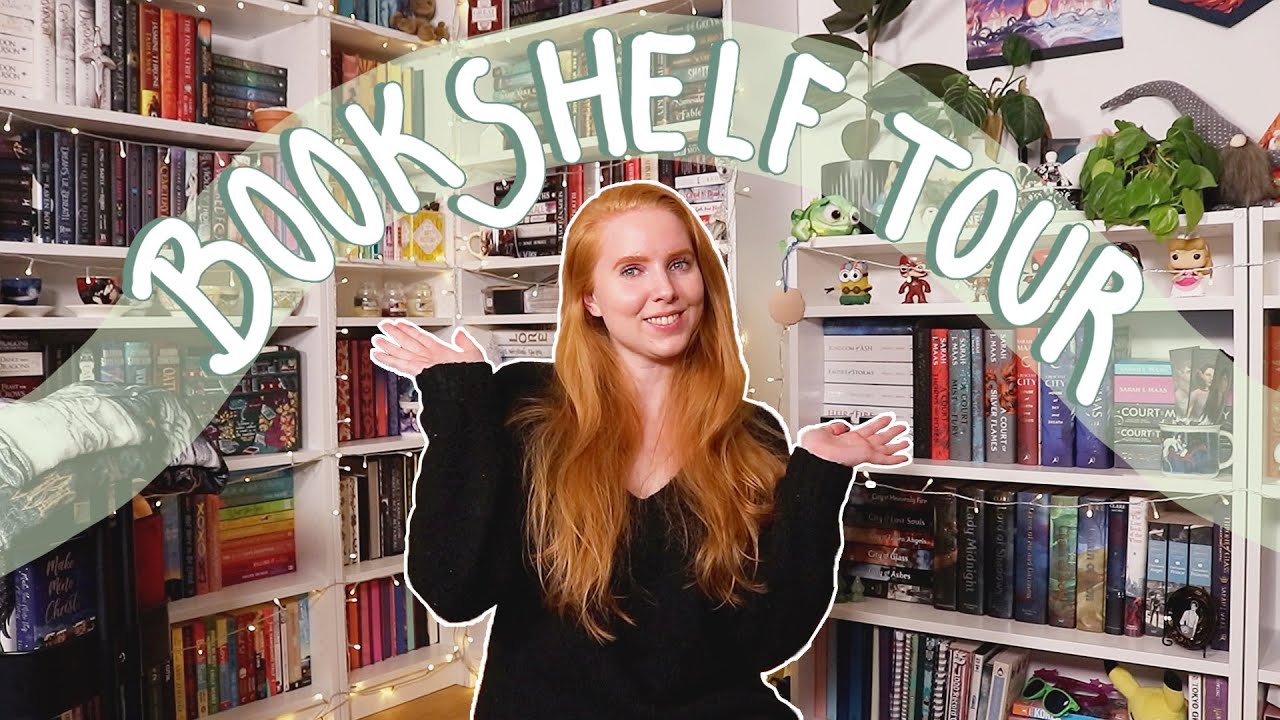 Bookshelf tour 2022 🤍 (500+ books!) | The very long and in-depth edition
