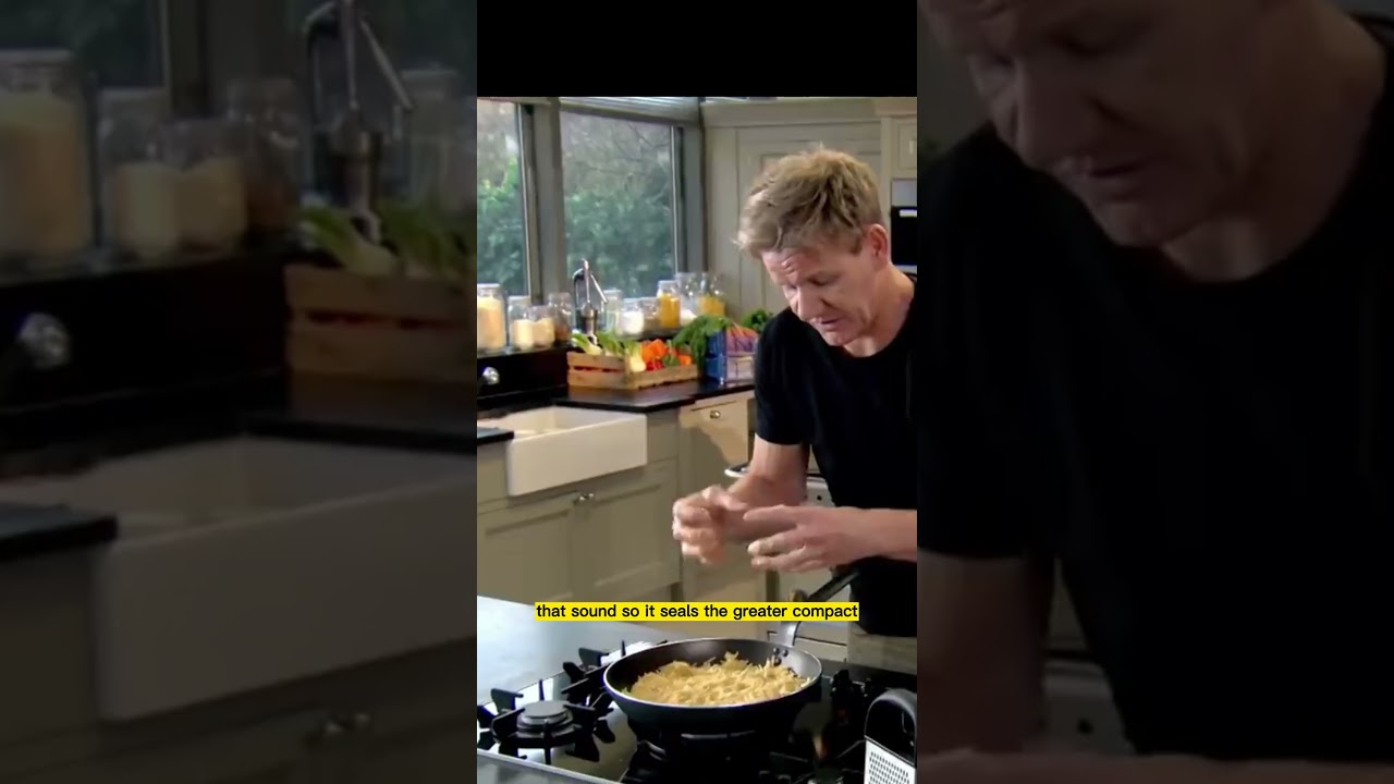Gordon Ramsay Hash Brown with Potatoes and Eggs ||  | Food Lovers | #shorts