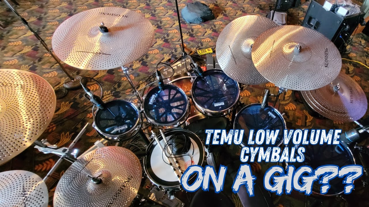 I Used Low Volume Cymbals On A Gig??