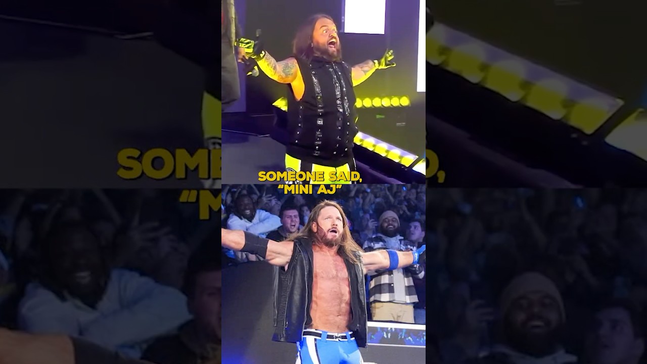 Hornswoggle Looks Like A Mini AJ Styles 😂