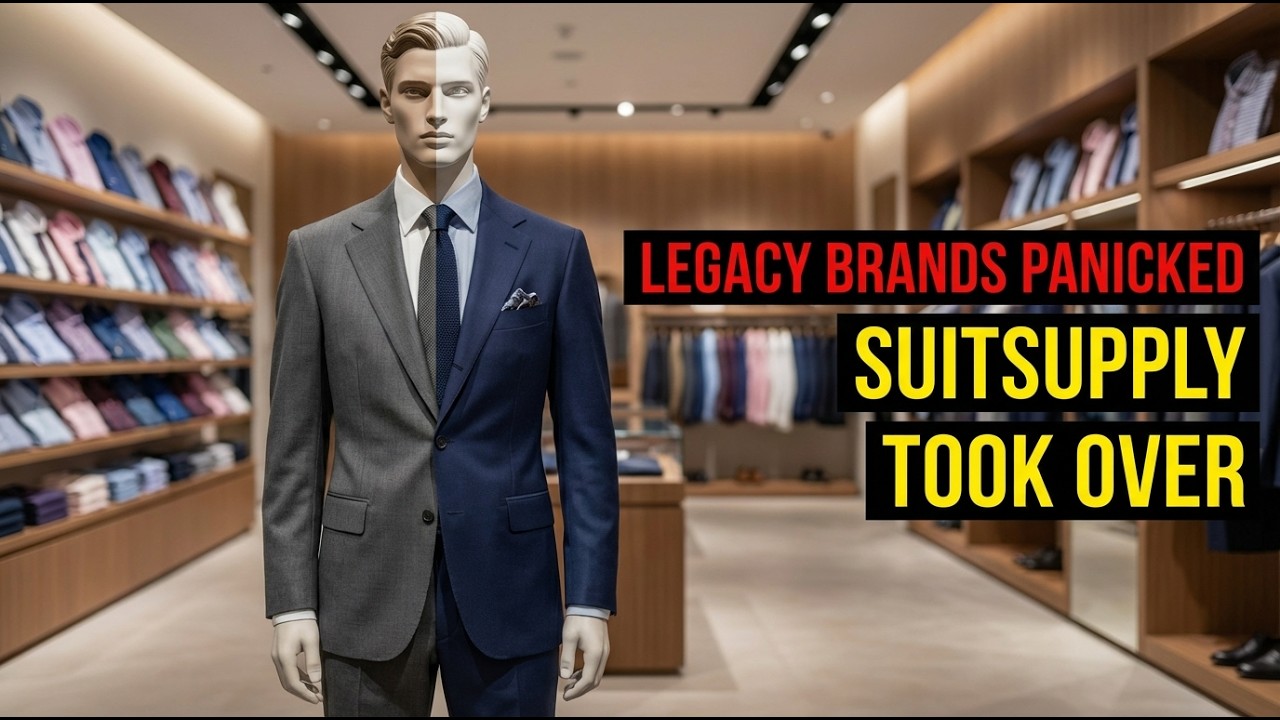 How Suitsupply Hijacked the Suit Market (And Legacy Brands Panicked